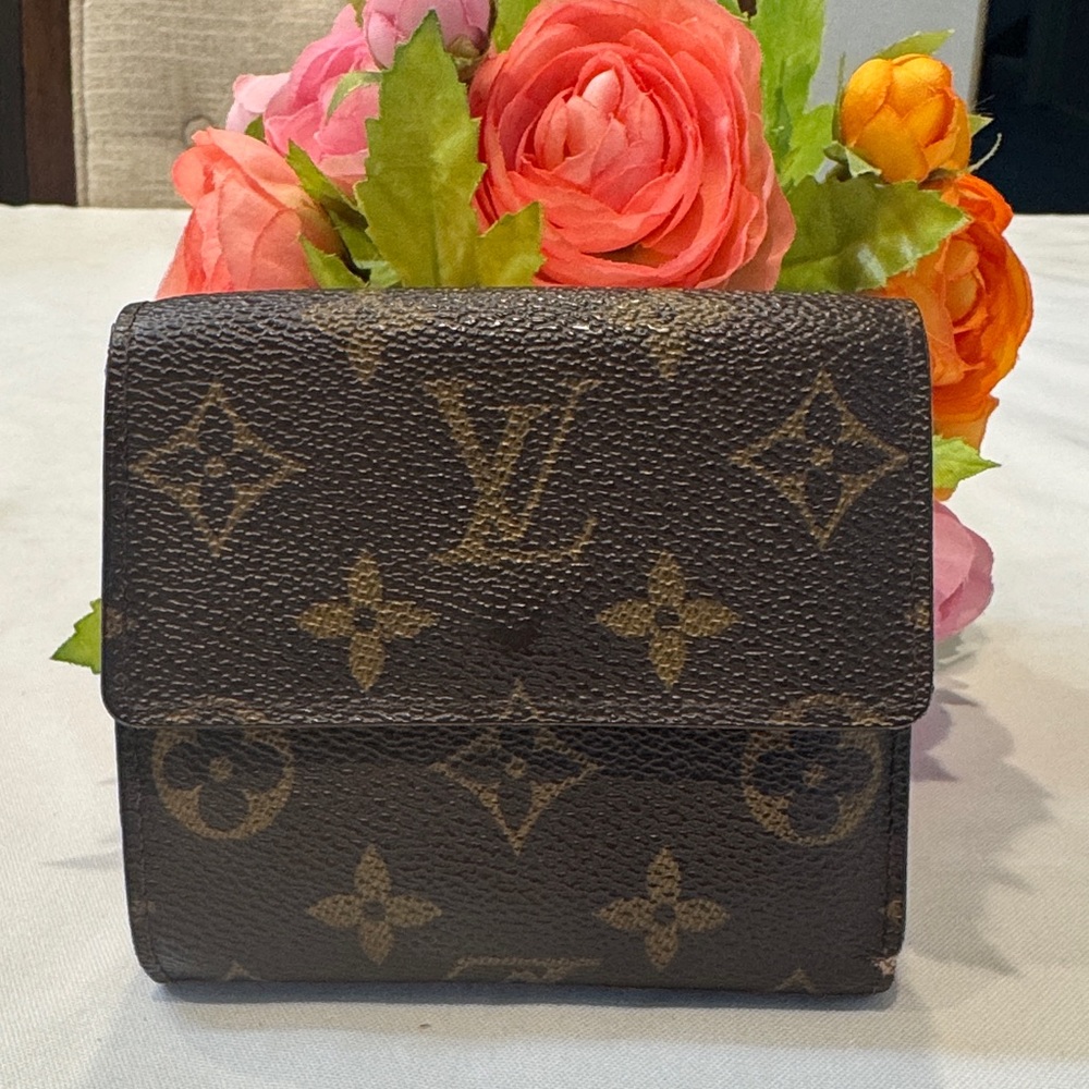 Louis Vuitton Dark Brown Monogram Wallet - Picture 2 of 10